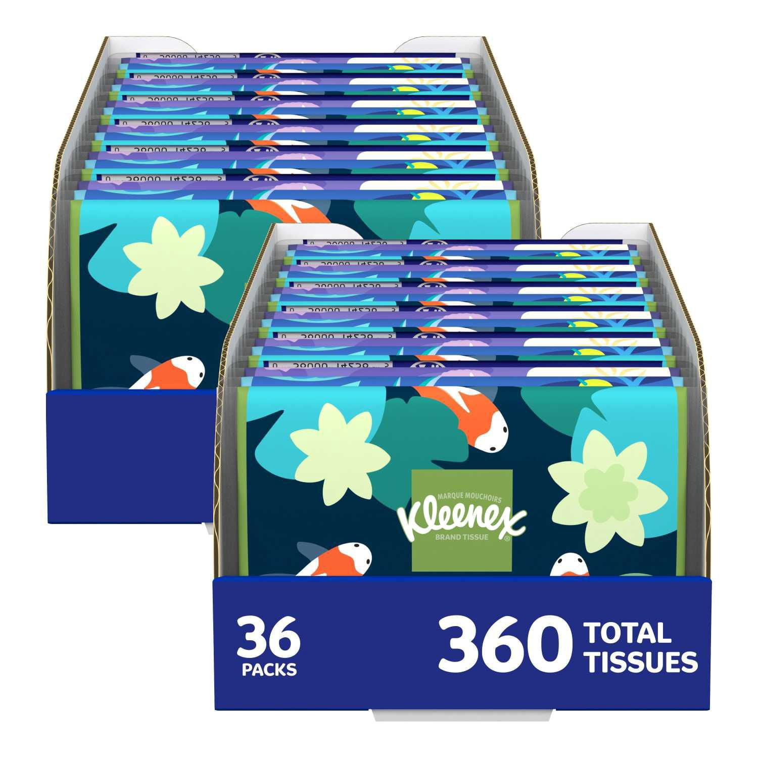 Kleenex On the Go 3-Ply Facial Tissues, 36 pks., 10 tissues/pk
