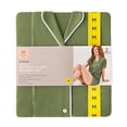 thumbnail image 10 of DreamMark Women's 2-Piece Short Sleeve and Short Notch Collar Pajama Set, 10 of 12