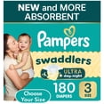 thumbnail image 1 of Pampers Swaddlers Ultra Diapers, Sizes Newborn-8, 1 of 1