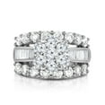 thumbnail image 3 of 3.95 CT. T.W. Diamond Engagement Ring in 14K White Gold, 3 of 6