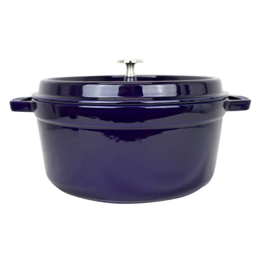 Staub Round Cast Iron Dutch Oven, 5.5 qt
