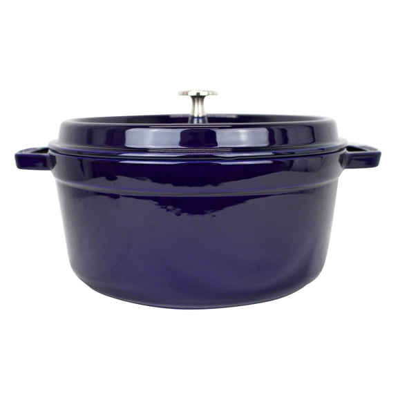 Staub Round Cast Iron Dutch Oven, 5.5 qt