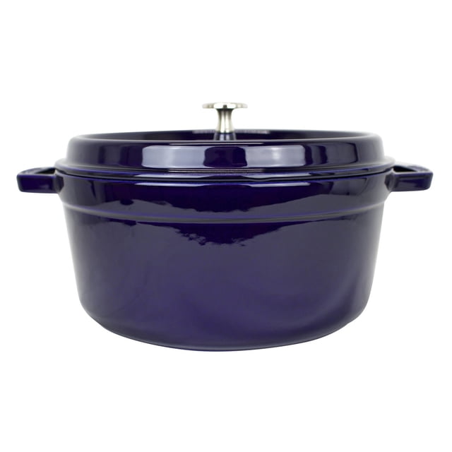 Staub Round Cast Iron Dutch Oven, 5.5 qt