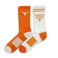 thumbnail image 2 of Texas Longhorns Adult 2-Pack Crew Socks, 2 of 3