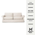 thumbnail image 2 of Member's Mark Brinkley Linen Rolled Arm Skirted Sofa, 2 of 8