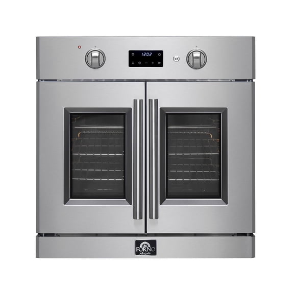 FORNO Asti 30-Inch French Door Electric Wall Oven