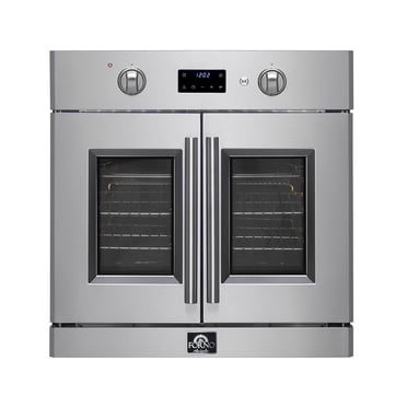 FORNO Asti 30-Inch French Door Electric Wall Oven