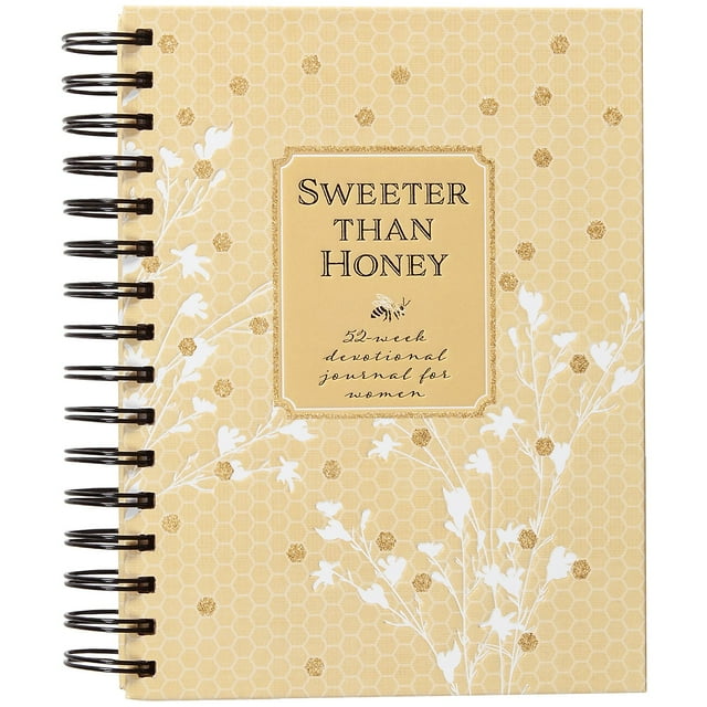 Sweeter than Honey: Weekly Devotional Journal, Spiral Bound