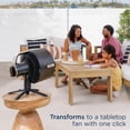 thumbnail image 7 of Shark FlexBreeze™ Pro Mist Indoor Outdoor Pedestal & Table Fan With Water Tank, 7 of 9