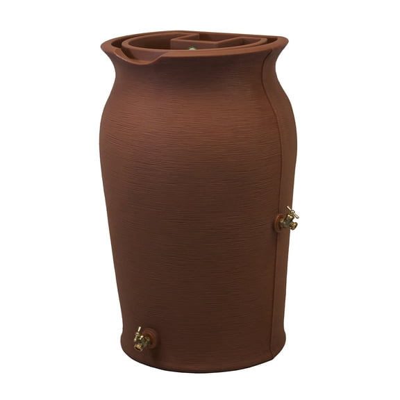 Impressions Amphora 50-Gallon Rain Saver - Terra Cotta