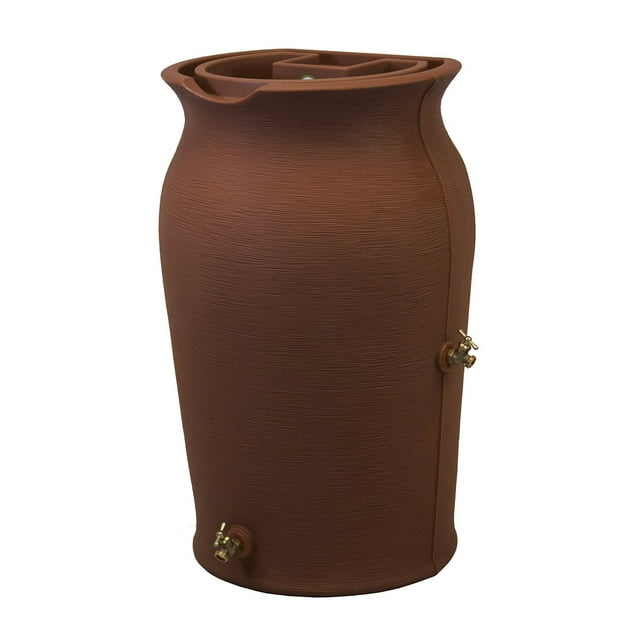 Impressions Amphora 50-Gallon Rain Saver - Terra Cotta