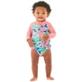 thumbnail image 1 of Member's Mark Baby Girls Rashguard One-Piece Swimsuit, 1 of 7