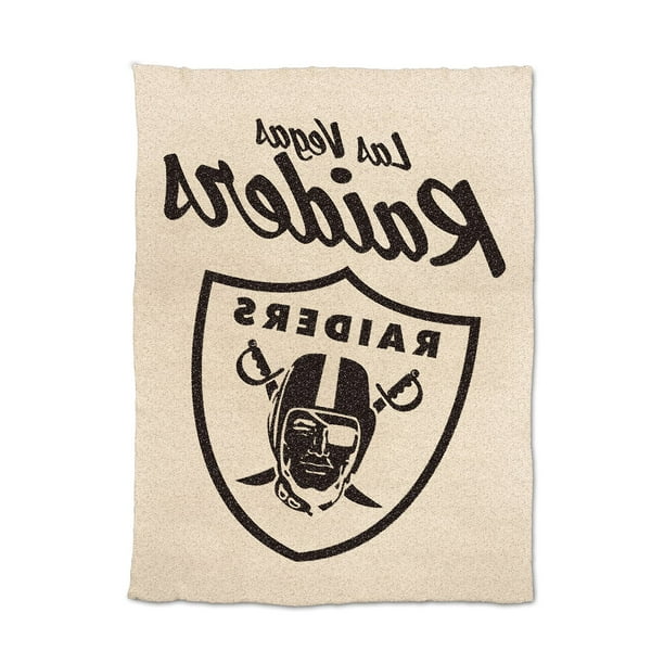 Logo Brands Las Vegas Raiders Luxe Dreams Throw, 60