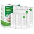 thumbnail image 1 of Bonsenkitchen Vacuum Sealer Bag Variety Pack, 7 Rolls & 50 Precut Heavy Duty Bags, 1 of 9