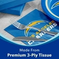 thumbnail image 7 of NFL Paper Plates & Napkins Kit, 285 ct., Choose Team, 7 of 11