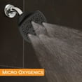 thumbnail image 8 of Oxygenics Square 6-Setting Fixed Shower Head (Assorted Colors), 8 of 13