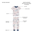 thumbnail image 6 of Member's Mark DreamMark Kids 4-Piece Pajama Set, 6 of 15