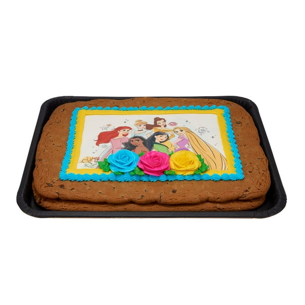 Disney Princess Half Sheet Cookie Cake