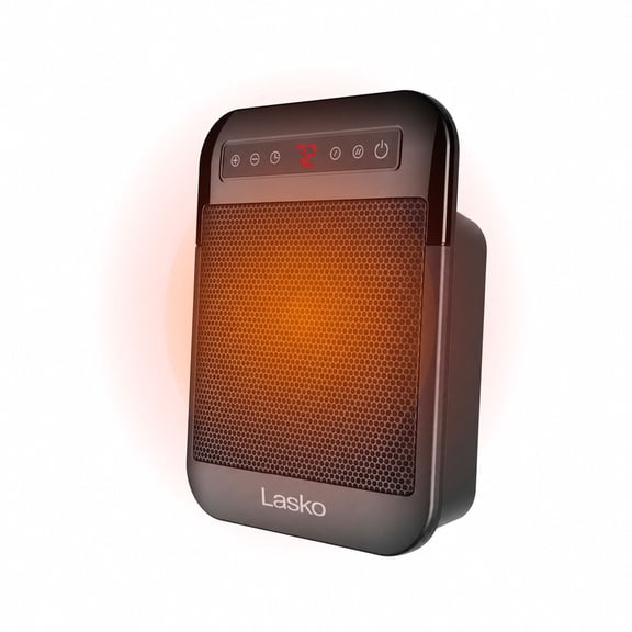 Lasko MyHeat 9" Tabletop Ceramic Space Heater with Tip-Over Switch