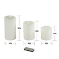 thumbnail image 3 of Member's Mark Flameless Moving LED Wax Candles, Set of 3, 3 of 5