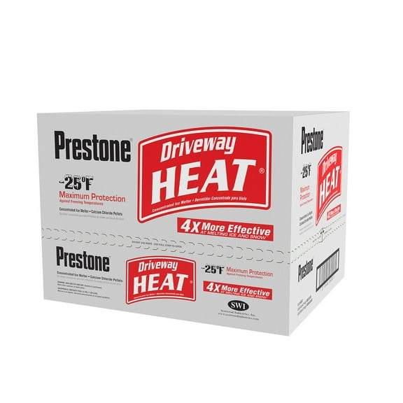 Prestone Driveway Heat Ice Melt 9.5 lb Jug, 4 ct.