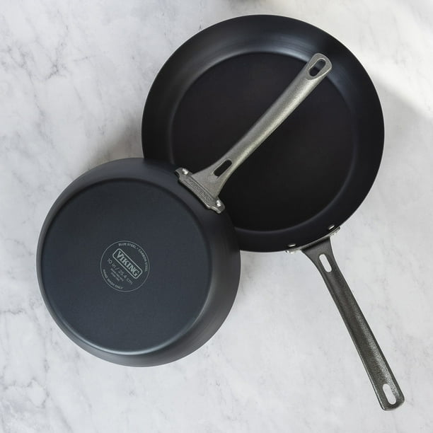 Viking Blue Steel 2-Piece Carbon Steel Naturally Nonstick Fry Pan