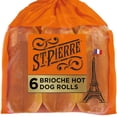 thumbnail image 1 of St Pierre Brioche Hot Dog Rolls, 6 ct., 1 of 6