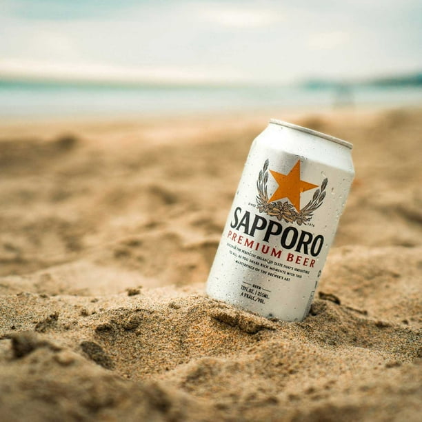Sapporo Premium Lager Beer, 12 fl. oz. can, 24 pk. - Samsclub.com
