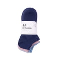 thumbnail image 6 of Under Armour Women's 6-Pack Cotton No-Show Sock, 6 of 16