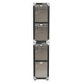 thumbnail image 6 of Seville Classics UltraHD 4-Door Stackable Locker Cabinets, 15" W x 18" D x 73.9" H, 6 of 14