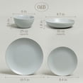 thumbnail image 4 of Over&Back 16-Piece Coupe Stoneware Dinnerware Set, 4 of 8