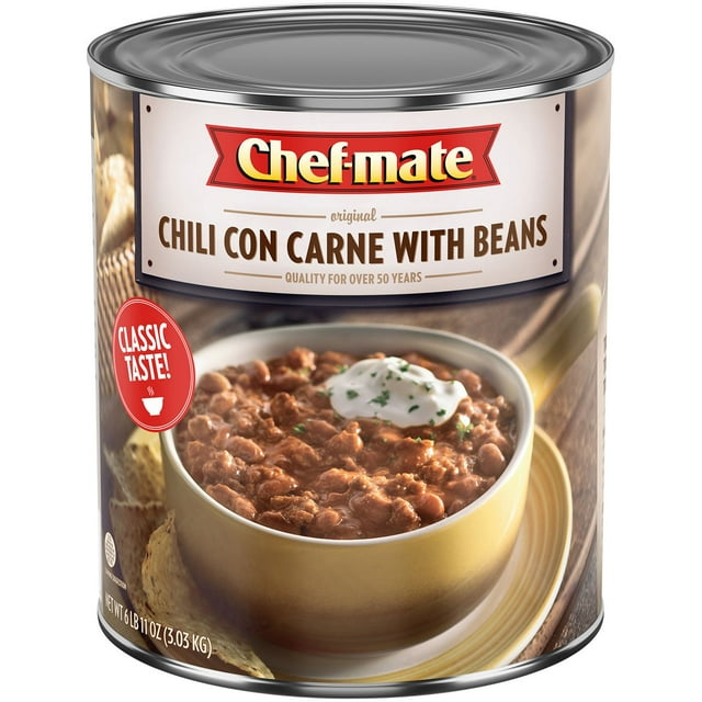 Chef-mate Chili With Beans 107 oz.