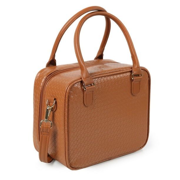 Veronica Jamison Hampton Faux Leather Lunch Tote by Arctic Zone