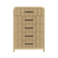 thumbnail image 4 of Society Den Woodridge 5-Drawer Chest in Natural, 4 of 8