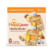 Happy Baby Organic Nutty Blends, Variety Pack, 8 ct.