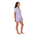 thumbnail image 2 of Member's Mark Women's Americana Notch Collar Short Sleeve and Short Pajama Set, 2 of 11