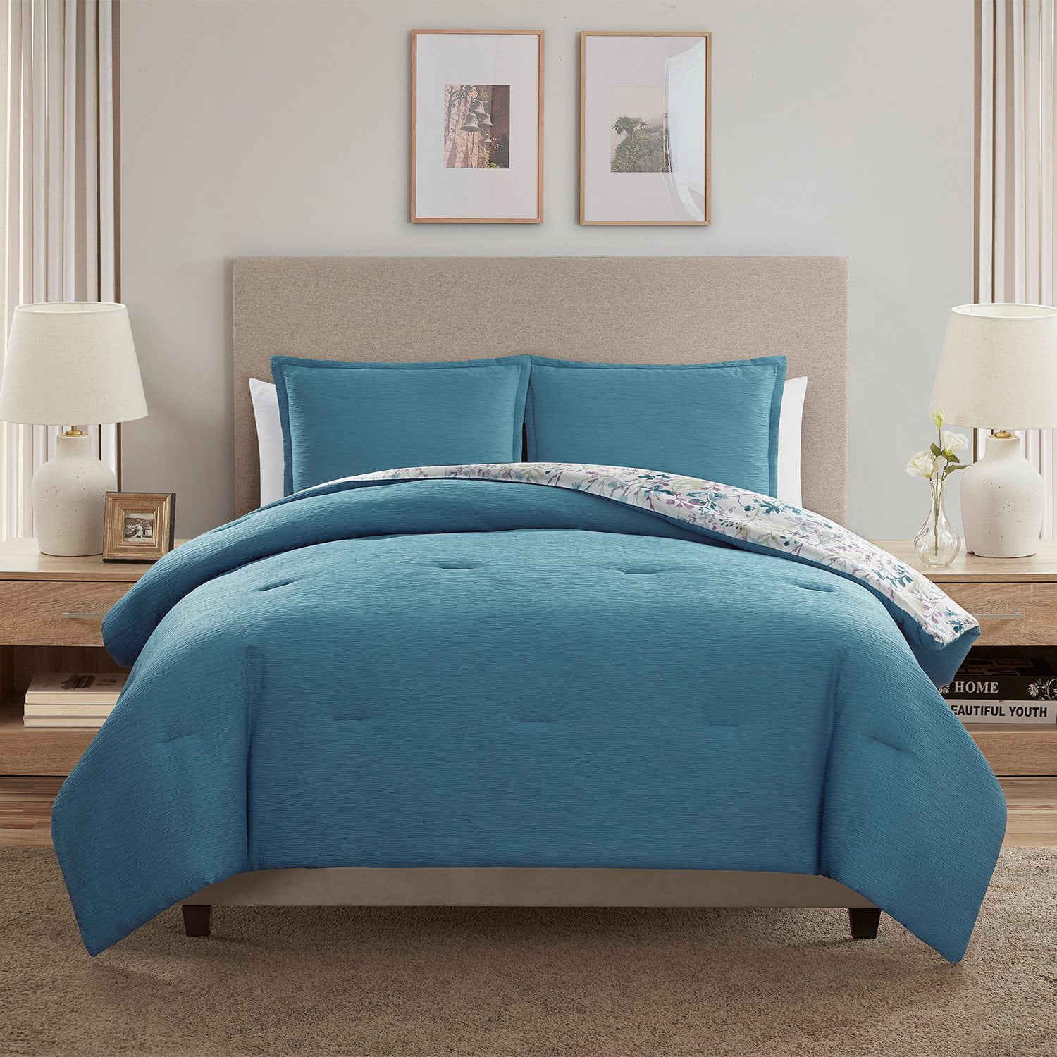 Member's Mark 3-Piece Gauze Comforter Set, Assorted Colors and