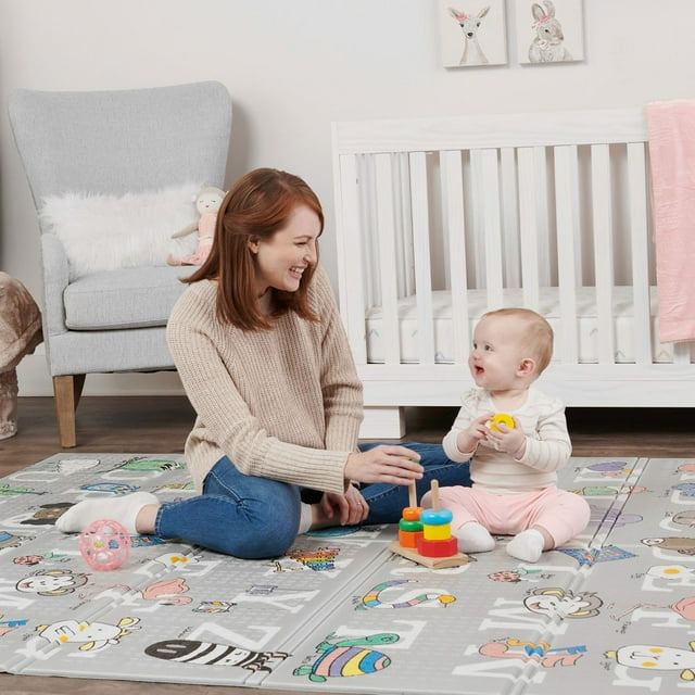 Regalo My Play Mat Reversible Foam Play Mat, Choose Color