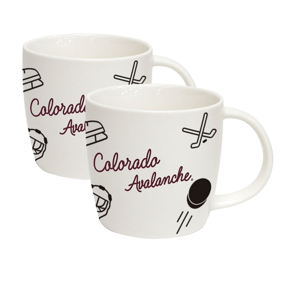 Logo Brands Colorado Avalanche 18oz Playmaker Mug Bundle