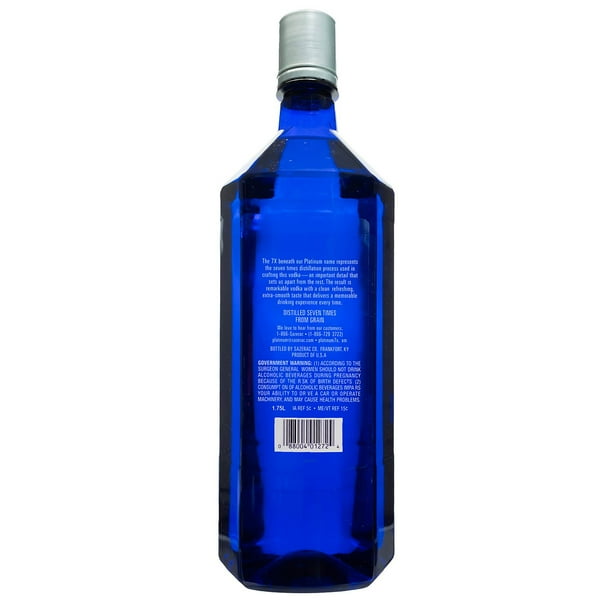 Platinum 7X Distilled Vodka 1.75 L - Samsclub.com