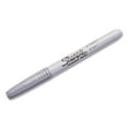 thumbnail image 4 of Sharpie Metallic Permanent Marker, Fine Point, Metallic Silver, 12ct., 4 of 7