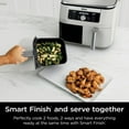 thumbnail image 9 of Ninja Foodi 6-in-1, 8-Quart 2 Basket Air Fryer with DualZone Technology & 2 Bonus Broiler Racks, 9 of 12