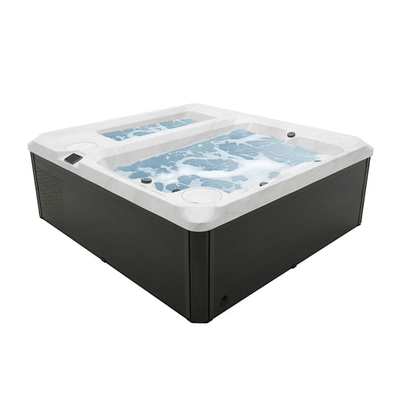 LifeTrend Sierra Cold Plunge & Spa Combo with Dual Zone Temp Control