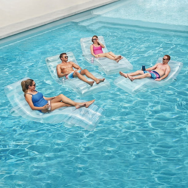 Member's Mark Clear Chaise Lounger Float