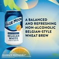 thumbnail image 3 of Blue Moon Belgian White Non-Alcoholic Beer, 12 fl. oz. can, 6 pk., 3 of 8