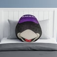thumbnail image 2 of Logo Brands Baltimore Ravens Puff Pillow, 2 of 5