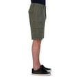 thumbnail image 4 of IRON Clothing Co Men's Flex Waistband Stretch Twill Multi Pocket Cargo Short, 4 of 5