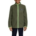 thumbnail image 1 of Lands' End Boy's Grid Fleece Zip Up, 1 of 6