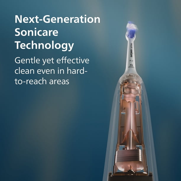 Philips Sonicare Total Clean Rechargeable Toothbrush, Pink and