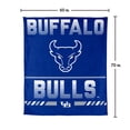 thumbnail image 7 of Logo Brands Buffalo Bulls 60"x70" Super Plush Blanket, 7 of 7